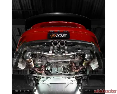 IPE SS Cat Back System w/ Chrome Silver Tips Porsche 992 GT3 | GT3 Touring | GT3 RS 2021-2024 - 1P92G3-03-EVP0-6N