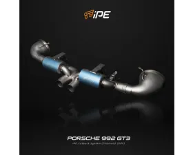 IPE Ti Cat Back System w/ Polished Silver Tips Porsche 992 GT3 | GT3 Touring | GT3 RS 2021-2024