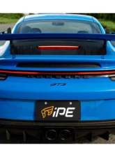 IPE Ti Cat Back System w/ Polished Silver Tips Porsche 992 GT3 | GT3 Touring | GT3 RS 2021-2024                                     - 1P92G3-23-EVP0-6N - Image 4