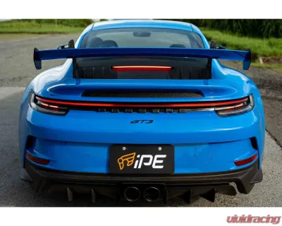 IPE Ti Cat Back System w/ Polished Silver Tips Porsche 992 GT3 | GT3 Touring | GT3 RS 2021-2024 - 1P92G3-23-EVP0-6N