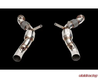 IPE SS Cat Downpipe Ferrari 488 GTB | 488 Spider 2016-2019 - 0F488-TA0N00-3
