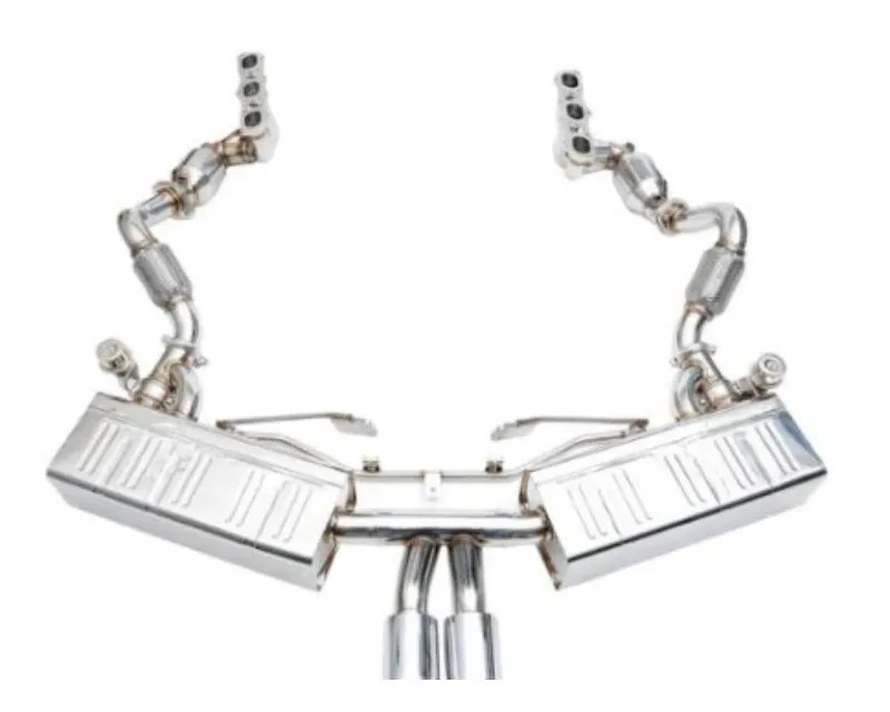IPE SS Header w/Cat Pipe Porsche 987.1 Boxster | Cayman 2005-2009 - 0P87FN-A0N00-3
