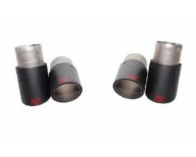 iPE Carbon Fiber 89mm Red Mamba Tips Audi A6 | A7 C7 3.0 TFSI Quattro 2010-2017