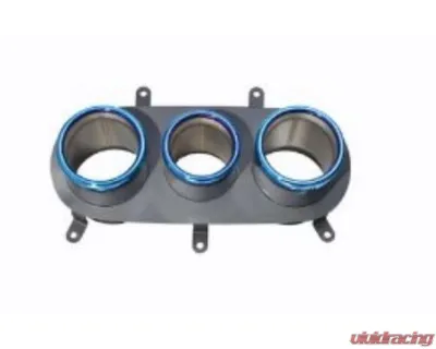 IPE SS Titanium Blue Tips Triple-out Ferrari 458 Italia | Spider 2010-2015 - 1F458-03-N0TT-7N