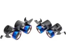 IPE SS Titanium Blue Tips Ferrari Portofino 2018-2023