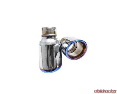 IPE Titanium Blue Exhaust Tips Audi S3 8V Sedan | Sportback 2013-2025 - 1IF56-03-N0AT-7S