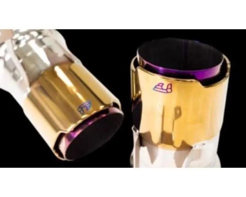 IPE Titanium Gold Tips Lamborghini Aventador LP 700-4 2011-2016 - 1L700-23-N0BG-7S