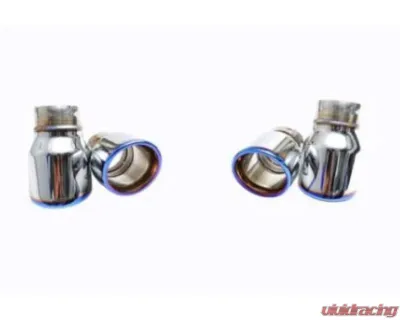 IPE SS Titanium Blue Tips Porsche 991.2 | 992 | Subaru BRZ | Toyota GR86 2016-2025 - 1P91RN-03-N0AT-7S
