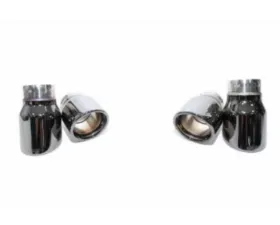 IPE SS Chrome Black Tips Porsche 997.1 Turbo | Turbo S 2006-2009