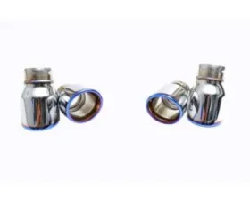 IPE SS Titanium Blue Tips Porsche 997.2 Turbo | Turbo S 2009-2012