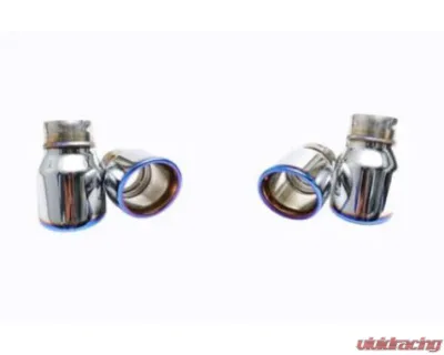 IPE Titanium Blue Tips BMW X3 | X4 | Porsche 991.1 | 991.2 Turbo 2013-2025 - 1P991T-23-N0AT-7S
