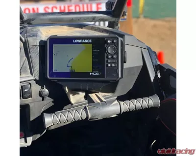 PCI Race Radios RZR Grab Bar 9" GPS Bracket Elite FS 9 - 3907