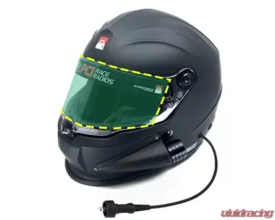 PCI Race Radios Cruz Armor Pyrotect SA2020 Shield New Clear Shield and Pre-Installed Shield Protector - 3930