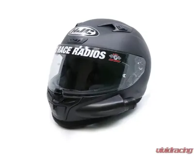 PCI Race Radios PCI HJC i10 Helmet Wired TRAX No Air Flat Black - 3950