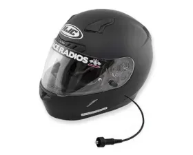 PCI Race Radios PCI HJC i10 Helmet Wired Elite No Air Flat Black