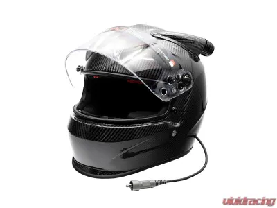 PCI Race Radios Pyrotect SportMax UTV Midair Carbon Fiber DOT Helmet - Youth Size - 1384