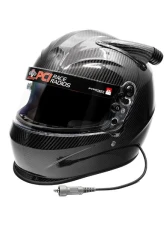 PCI Race Radios Pyrotect SportMax Midair Carbon Fiber DOT Helmet Wired Trax                                     - 4240 - Image 6