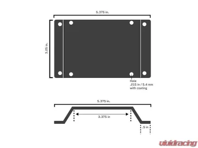 PCI Race Radios RaceAir Boost Panel Mount Plate - 4248