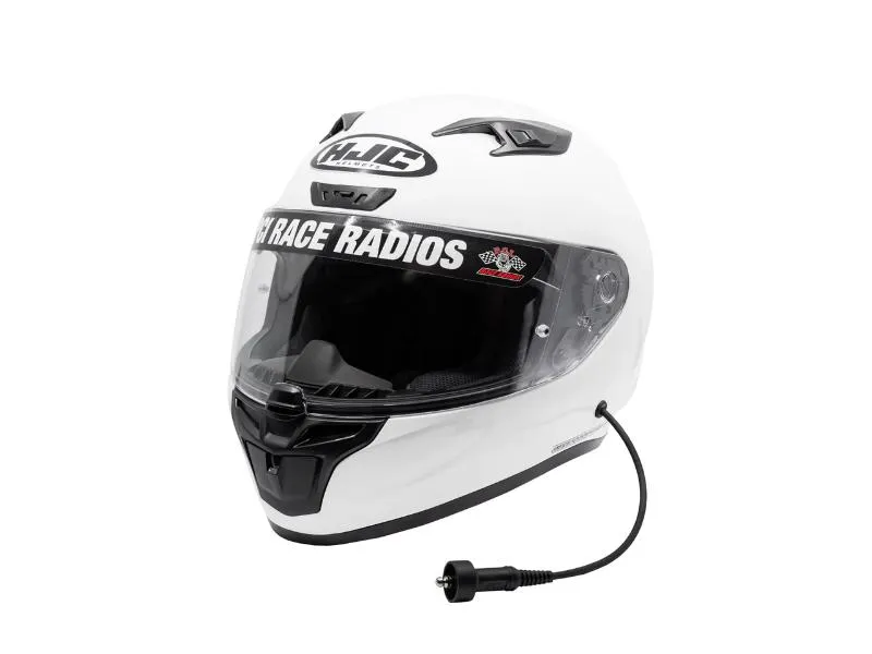 PCI Race Radios HJC i10 DOT Helmet Wired Elite Only - 4387