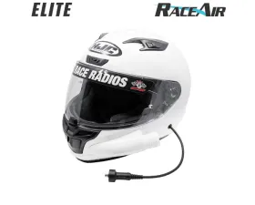 PCI Race Radios HJC i10 DOT Helmet Wired Elite w/ Raceair