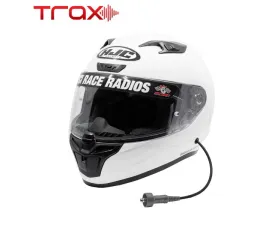 PCI Race Radios HJC i10 DOT Helmet Wired Trax Only