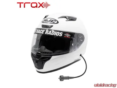 PCI Race Radios HJC i10 DOT Helmet Wired Trax Only - 4423