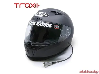 PCI Race Radios HJC i10 DOT Helmet Wired Trax Only - 4428