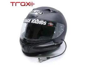 PCI Race Radios HJC i10 DOT Helmet Wired Trax w/ Raceair