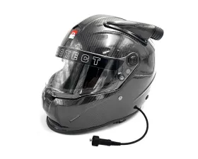 PCI Race Radios Wired Pyrotect ProSport Carbon MidAir Helmet X-Large
