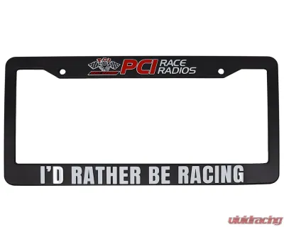 PCI Race Radios License Plate Frame - 0860