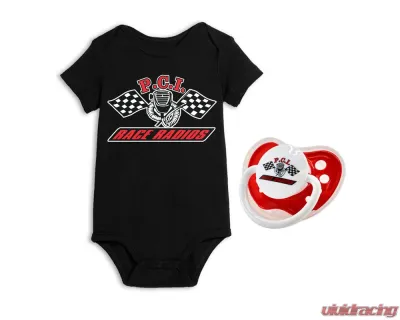 PCI Race Radios Baby Gift Package with Onesie and Pacifier - 6 Month - 3794