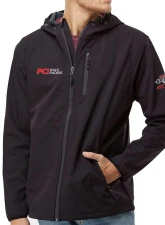 PCI Race Radios Black Chase Hooded and Zip-Up Jacket - Medium Size                                     - 3998 - Image 2