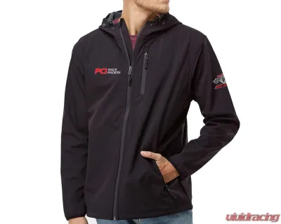 PCI Race Radios Black Chase Hooded and Zip-Up Jacket - Medium Size - 3998
