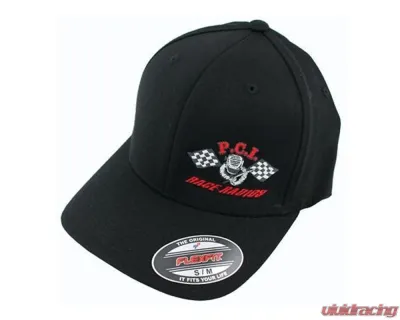 PCI Race Radios Black FlexFit Hat - Small/Medium - 1469