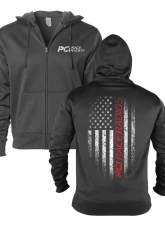 PCI Race Radios Patriot Zip Up Hoodie - X Large Size                                     - 3856 - Image 2