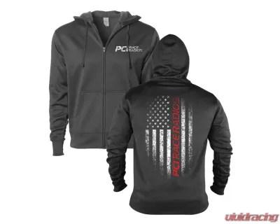 PCI Race Radios Patriot Zip Up Hoodie - X Large Size - 3856