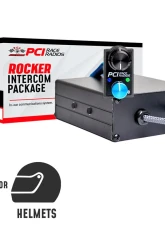 PCI Race Radios 2 Seats Rocker Trax Stereo Intercom Package with Helmet Wiring Kits                                     - 4493 - Image 5