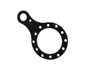 Assault Industries Single Black Universal Steering Wheel Push-To-Talk Communications Plate