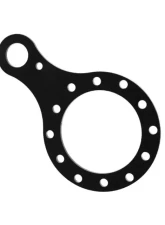 Assault Industries Single Black Universal Steering Wheel Push-To-Talk Communications Plate                                     - SW-U-PTT-S - Image 4