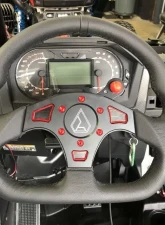 Assault Industries Single Black Universal Steering Wheel Push-To-Talk Communications Plate                                     - SW-U-PTT-S - Image 3