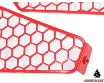 Assault Industries Indy Red Radiator Side Grills Polaris RZR Pro XP 2020-2022 - GRL-P-PROXP-ST-SG-03