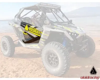 Assault Industries Black Front Pair Stinger Doors Polaris RZR Pro XP 2020-2022 - DOOR-P-PROXP-001-01