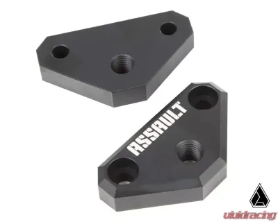 Assault Industries Black Anodized M10 A-Pillar Mount Brackets Can-Am Maverick X3 2017-2022 - SVM-CA-MNT-61