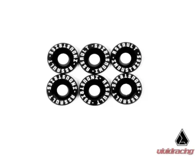 Assault Industries Black M6 Beauty Washer Set 6PK - ACC-BW-61