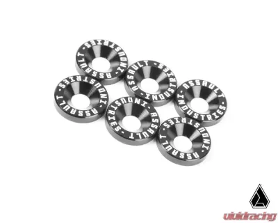Assault Industries Black M6 Beauty Washer Set 6PK - ACC-BW-61