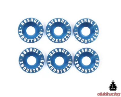 Assault Industries Blue M6 Beauty Washer Set 6PK - ACC-BW-62