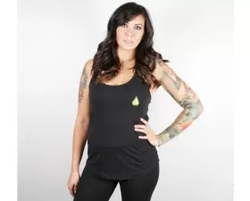 Assault Industries Medium Black Women's Iconic Logo Tank Top