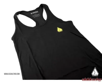 Assault Industries XL Black Women's Iconic Logo Tank Top - AIAILWTBK-XL
