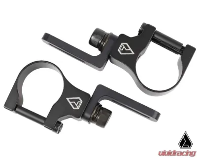 Assault Industries 90 Degree Top Tube Light Bar Mount Brackets Set of 2 - 1.5" Clamp Size Arctic Cat | CFMOTO Zforce | Kawasaki | Polaris | Tracker XTR | Honda | Can-Am | Yamaha 2005+ - LBM-U-003-1.5