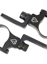 Assault Industries 90 Degree Top Tube Light Bar Mount Brackets Set of 2 - 2" Clamp Size Arctic Cat | CFMOTO Zforce | Kawasaki | Polaris | Tracker XTR | Honda | Can-Am | Yamaha 2005+                                     - LBM-U-003-2.0 - Image 2